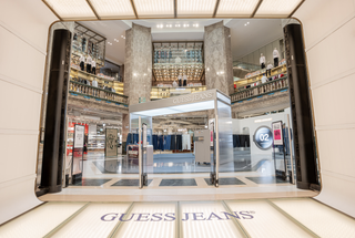 Guess Jeans parties on the Champs-Elysées Paris during the Olympics