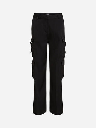 Satin Cargo Pant