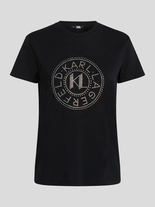 Rhinestone Logo T-Shirt