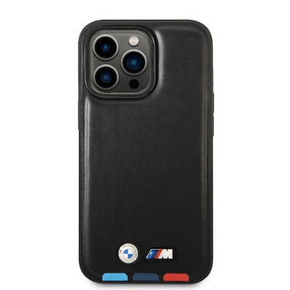 BMW M Collection Pu Leather Case With Logo - iPhone 14 Pro