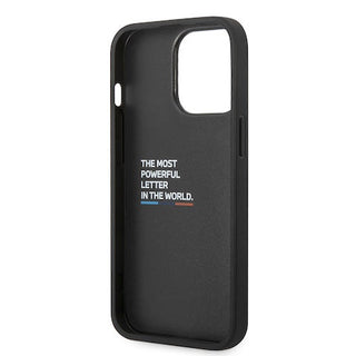 BMW M Collection Pu Leather Case With Logo - iPhone 14 Pro
