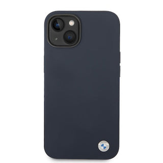 BMW Hard Silicone Case With Metal Logo - iPhone 14