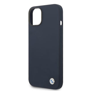 BMW Hard Silicone Case With Metal Logo - iPhone 14