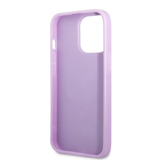 Guess Saffiano Case With Small Gold 4G Logo - iPhone 13 Pro