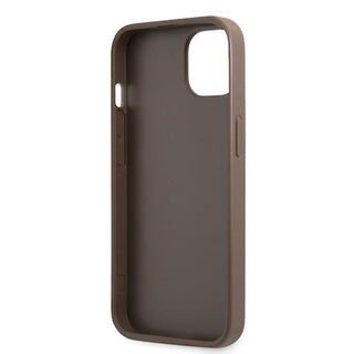 Guess 4G Pu Leather Case With Bottom Printed Stripe - iPhone 13 Mini